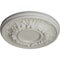 Ekena Millwork Odessa Ceiling Medallion (Fits Canopies up to 2 1/2"), Hand-Painted Pot of Cream, 7 1/2"OD x 1 1/8"P CM07ODPCF - alternate 5